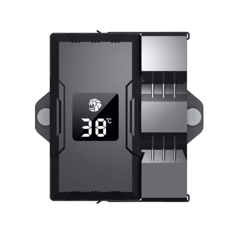 GameMax Gamma 90 Digital BK Tower CPU Air Cooler - Black