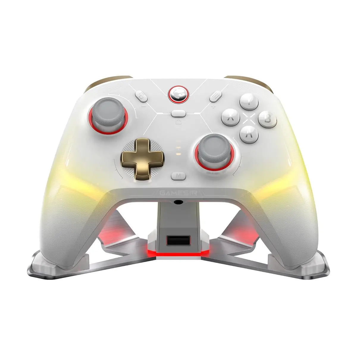 GameSir Cyclone 2 Wireless Controller with Charging Dock - White