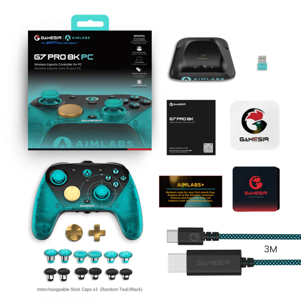 GameSir G7 Pro 8K PC Wireless Esports Controller for PC - – Aimlabs Edition
