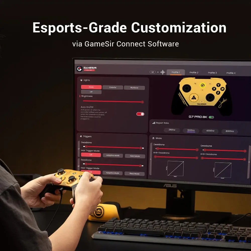GameSir G7 Pro 8K PC Wireless Gaming Controller - Champion Edition