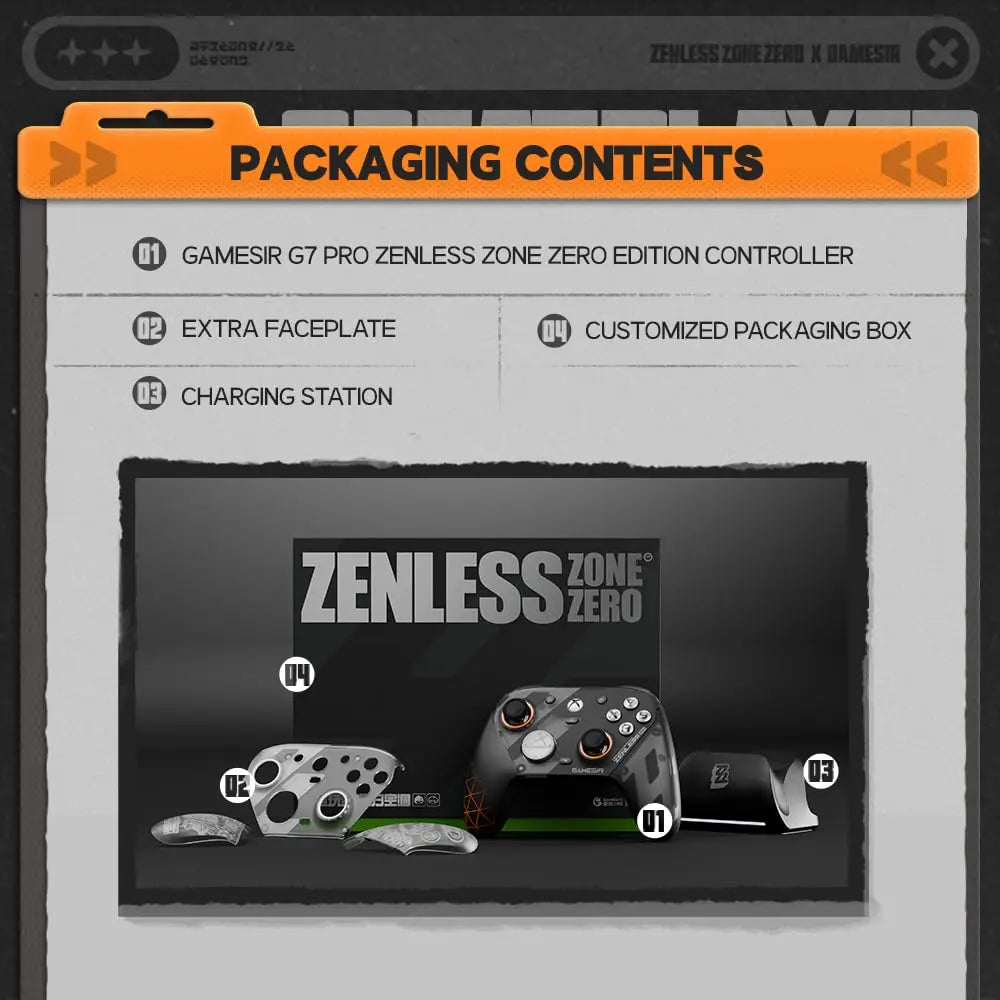 GameSir G7 Pro Wireless Gaming Controller - Zenless Zone Zero Edition