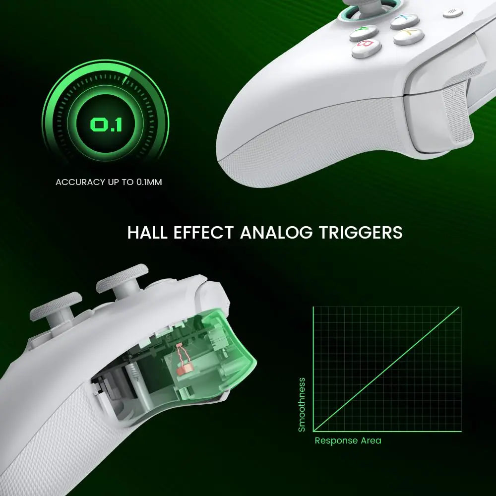 GameSir G7 SE Wired Controller 3.5mm Audio Jack - White