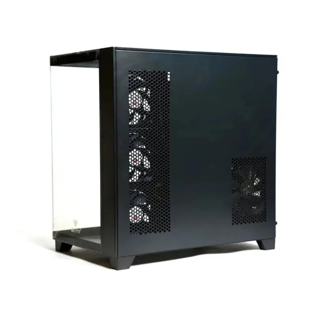 GFury Mighty GF-300 Tempered Glass with 3 ARGB Fans PC Case
