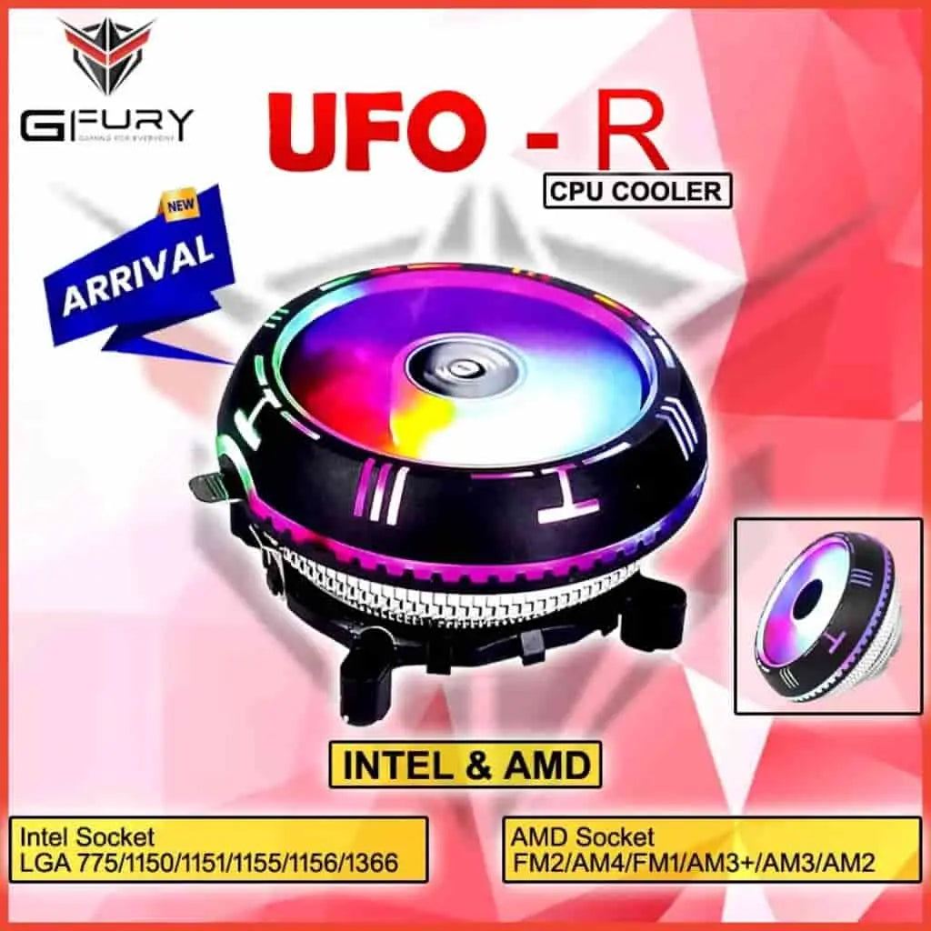GFury UFO-R RGB CPU Air Cooler