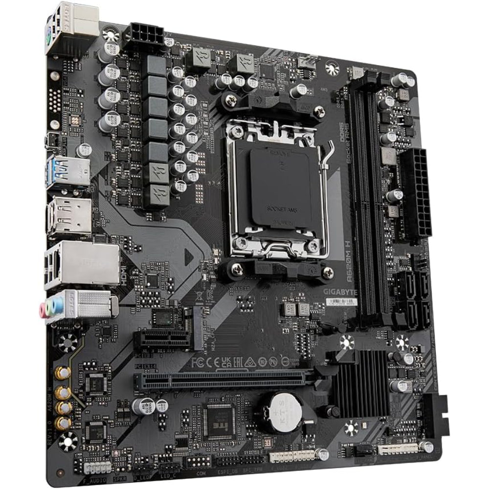 GIGABYTE A620M H AM5 DDR5 Motherboard