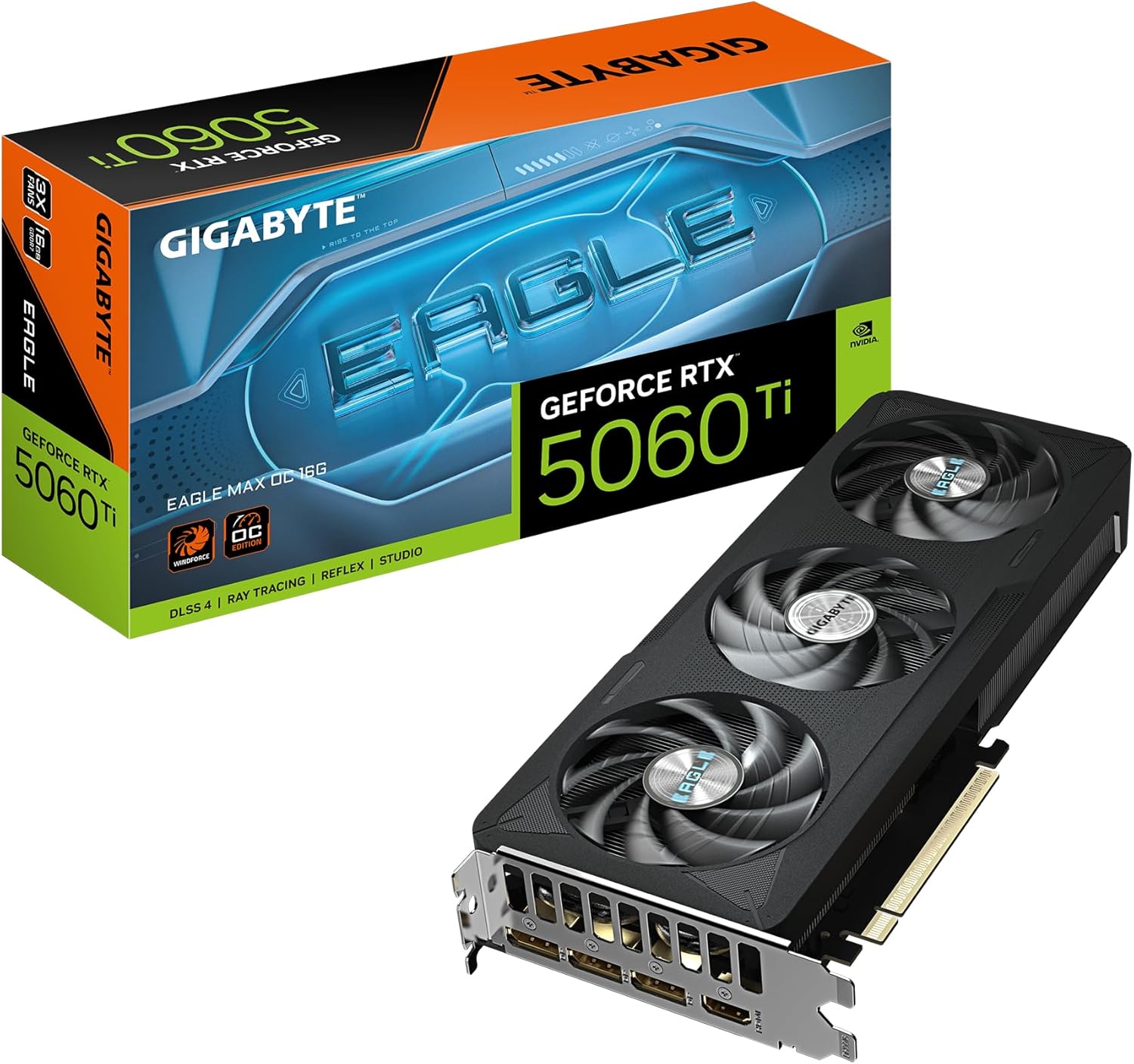 Gigabyte GeForce RTX 5060 Ti EAGLE MAX OC 16G Graphics Card