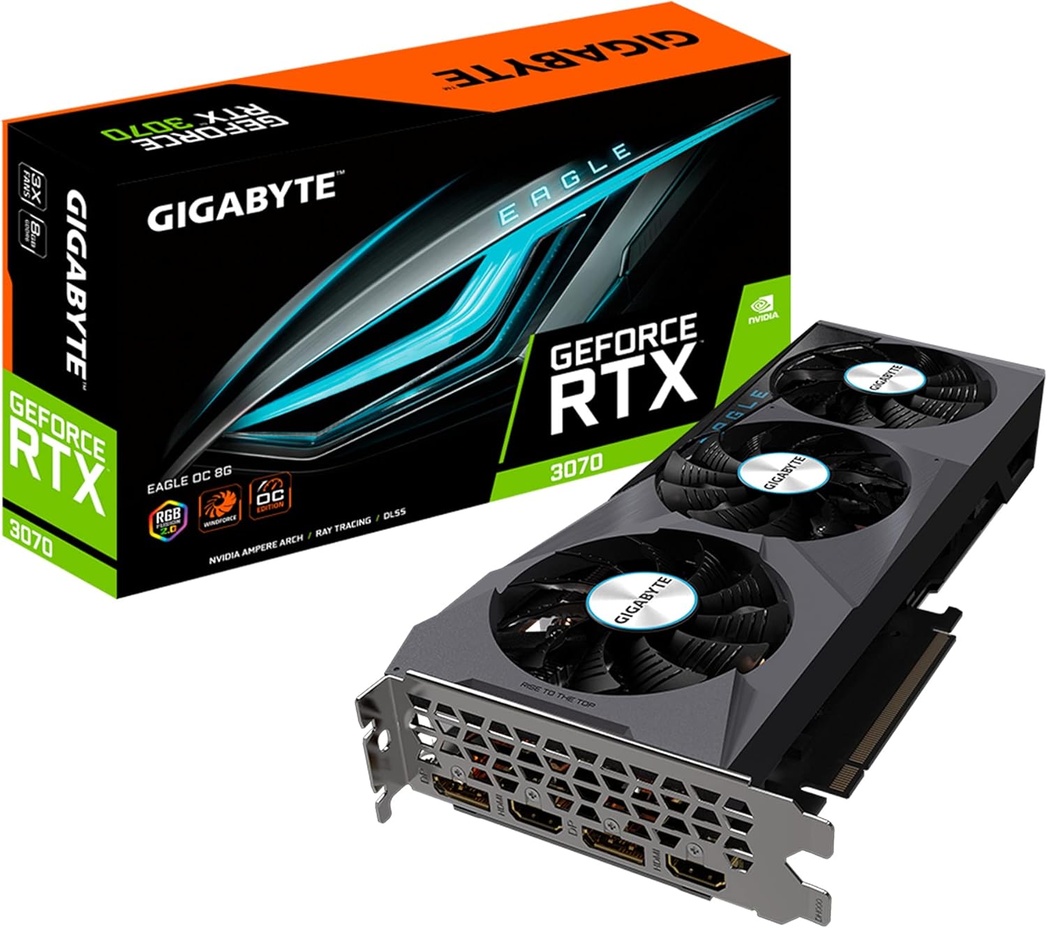 GIGABYTE GeForce RTX 3070 Eagle OC 8G Graphics Card
