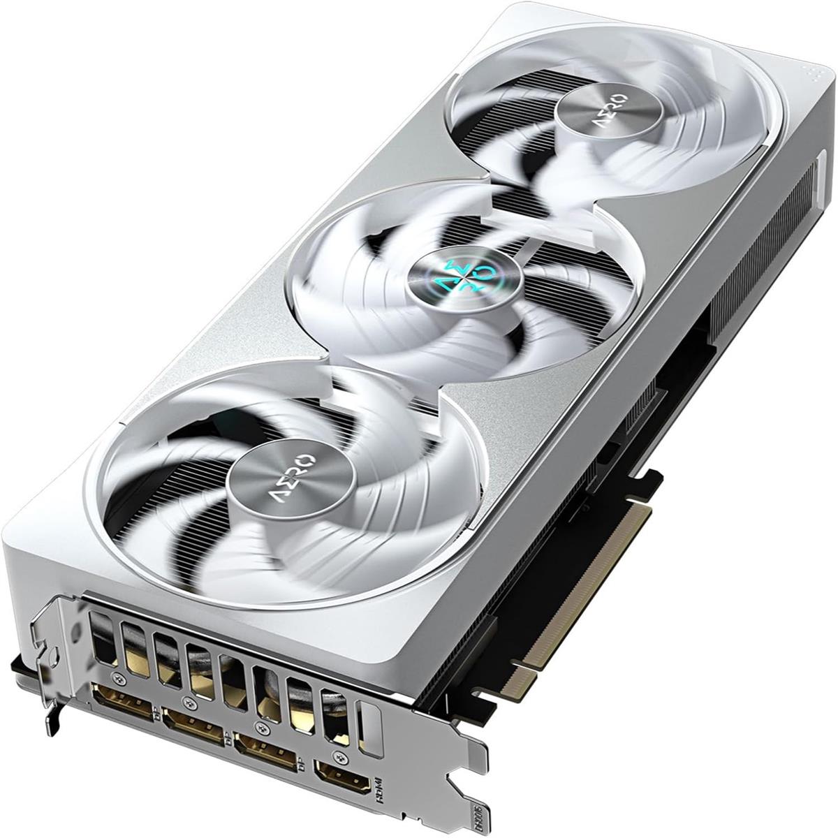 Gigabyte GeForce RTX 5080 Aero OC SFF 16G Graphics Card - White