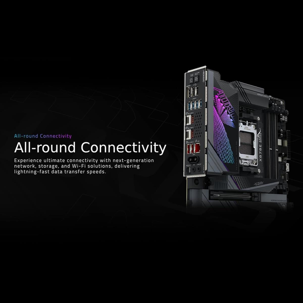 Gigabyte X870E Aorus Master AMD AM5 LGA 1718 Motherboard