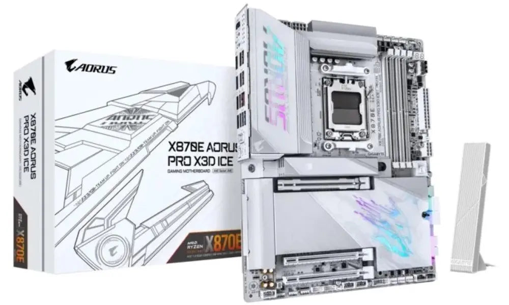 GIGABYTE X870E AORUS PRO X3D ICE AM5 DDR5 Motherboard