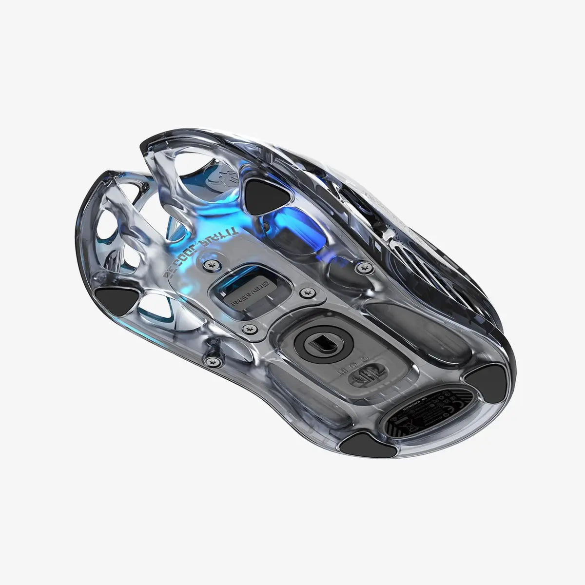 GravaStar Mercury M2 Wireless Gaming Mouse - Transparent