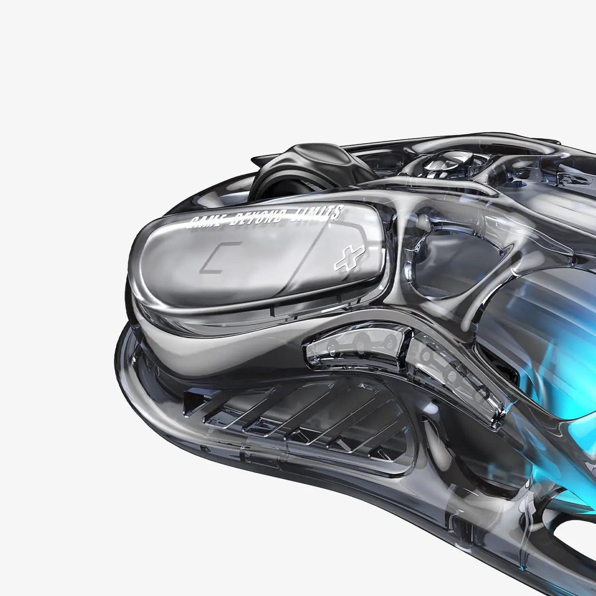 GravaStar Mercury M2 Wireless Gaming Mouse - Transparent