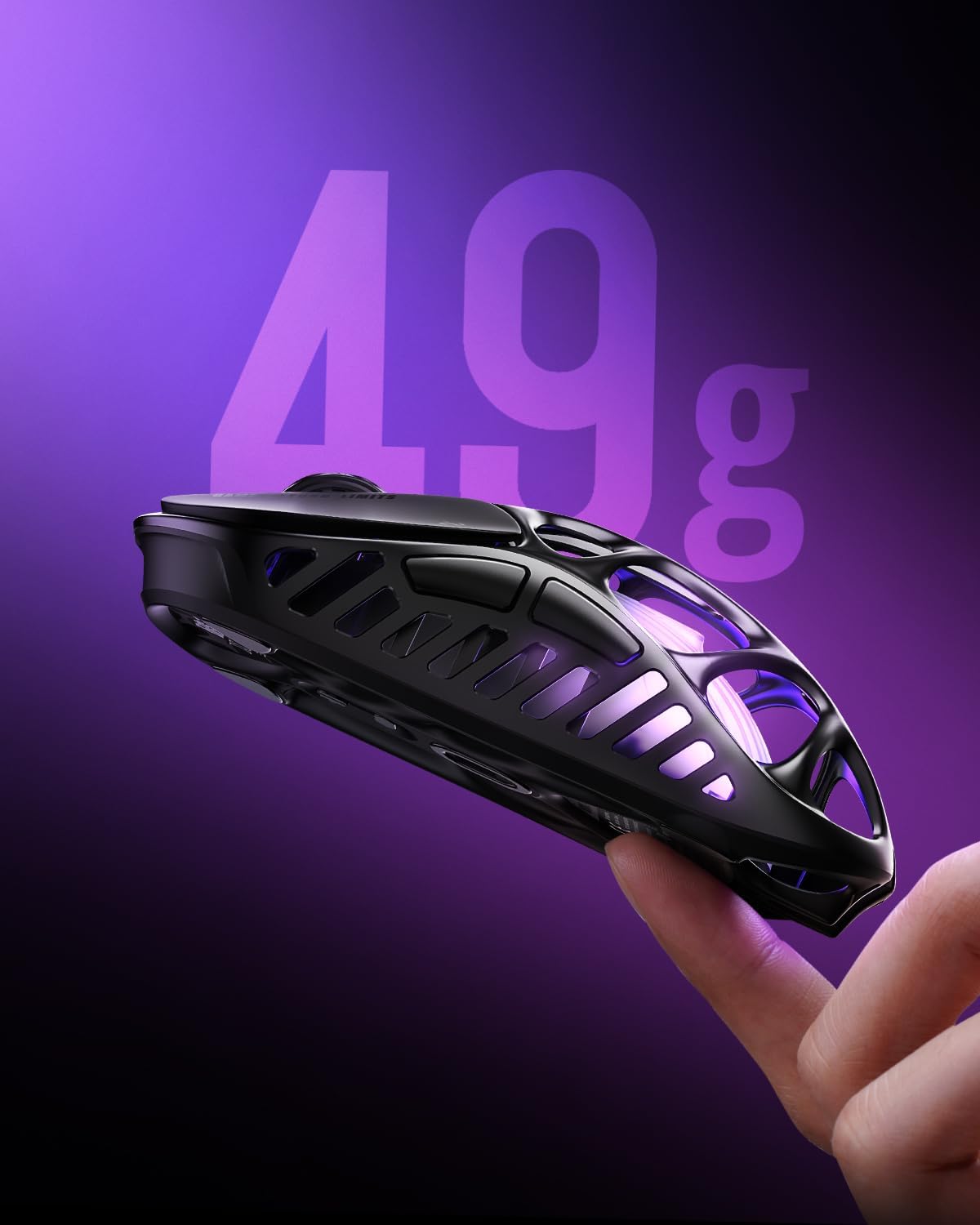 GravaStar Mercury X Wireless Gaming Mouse - Interstellar Silver