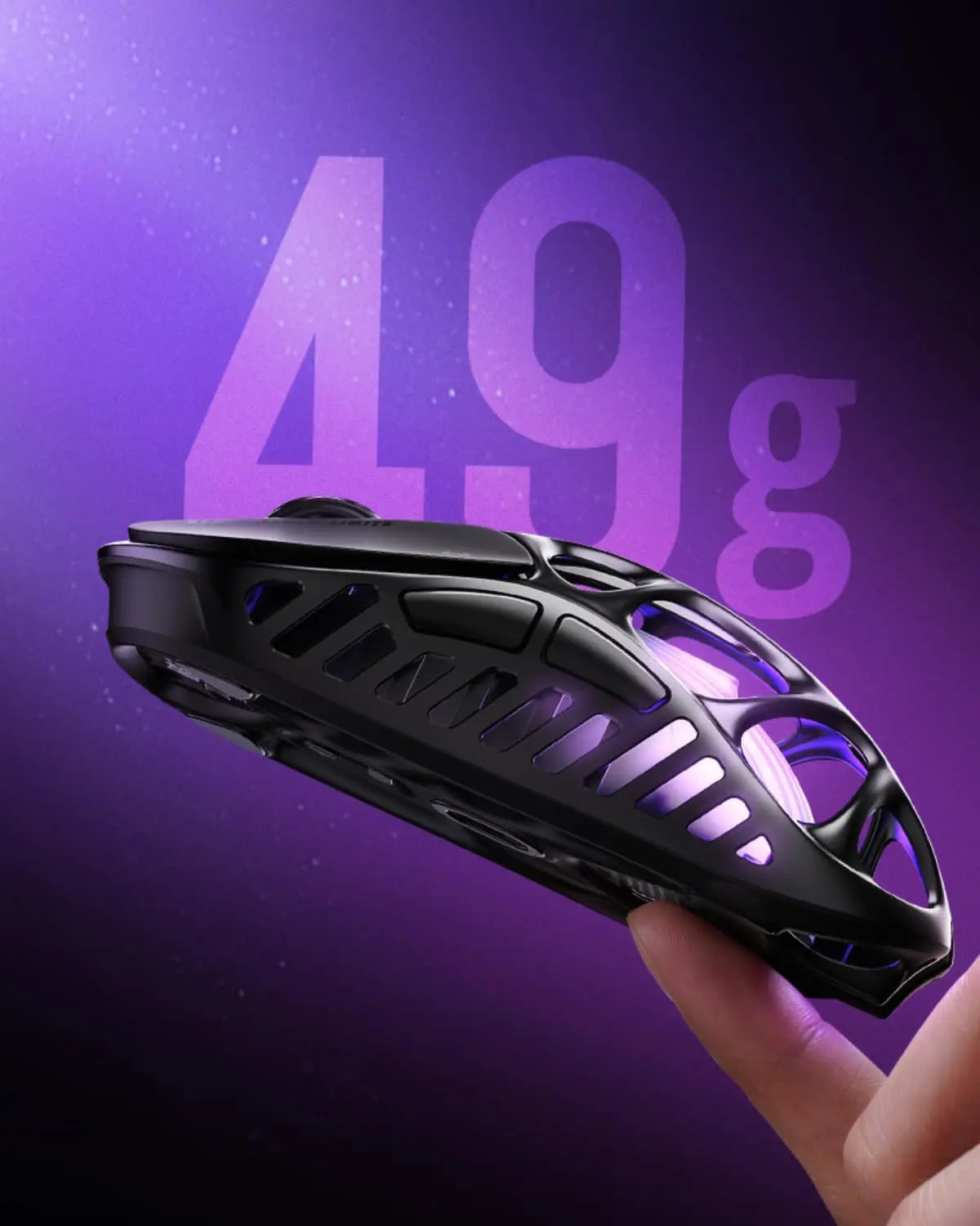 GravaStar Mercury X Pro Wireless Gaming Mouse - Black