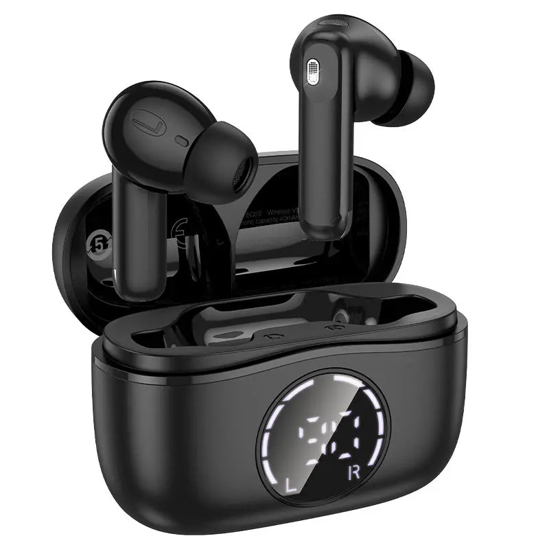 HOCO EQ22 – Singer True Wireless ANC+ENC Noise Reduction Wireless BT Earbuds - Midnight Black