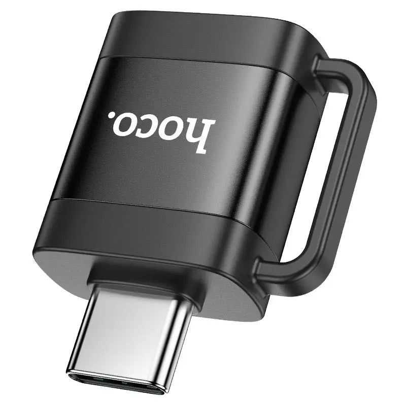 HOCO UA31C – Type-C Male to USB Female OTG Adapter - Black