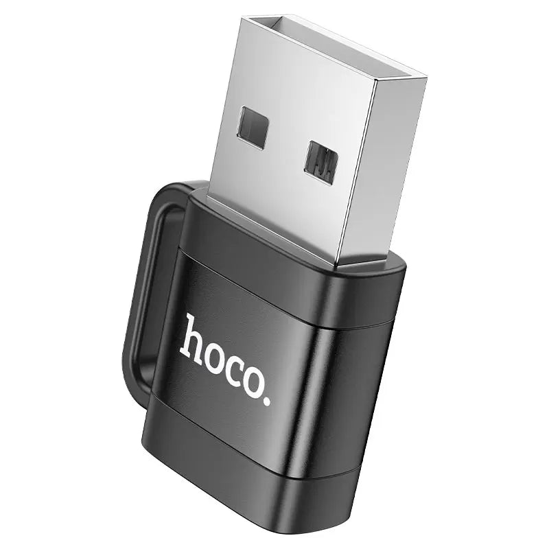 HOCO UA31D – USB Male to Type-C Female USB 2.0 Adapter