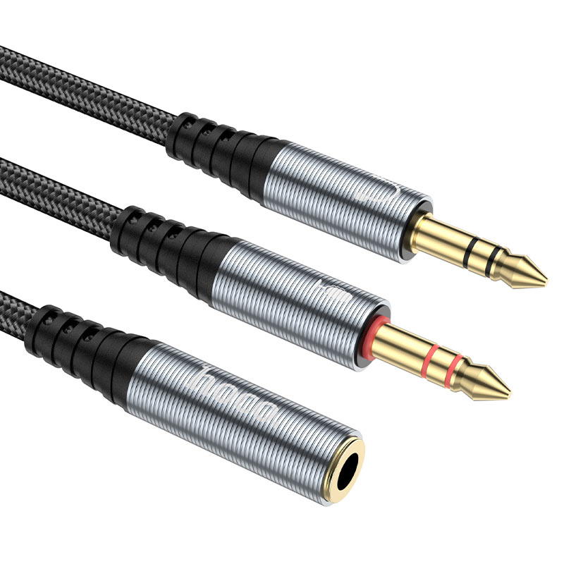 Hoco Cable audio adapter “UPA21” 3.5mm female to 2*3.5mm male