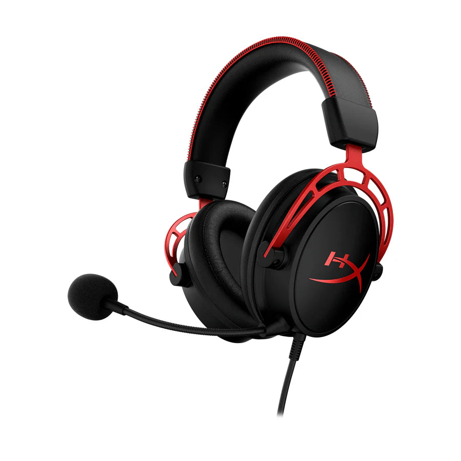 HyperX Cloud Alpha Gaming Headset - Black/Red - PakByte Computers 