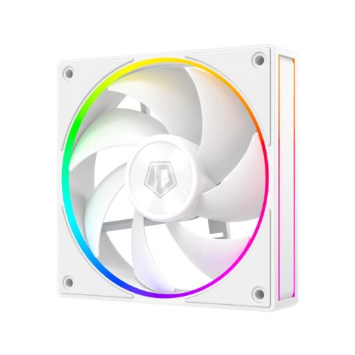 ID-COOLING AF-127-W-TRIO 120mm Case Fan ARGB CPU Air Cooler - White