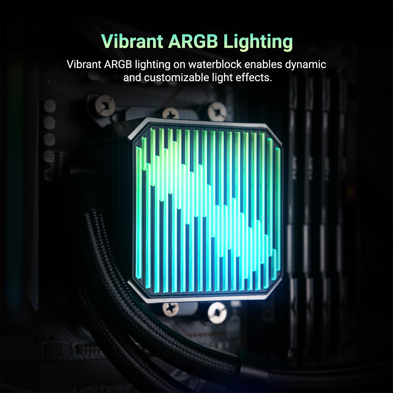 ID-COOLING DX360 MAX ARGB AIO Liquid CPU Cooler - Black