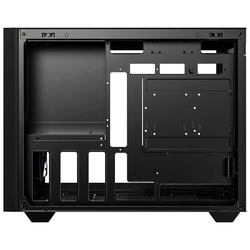 ID-Cooling Flow 500 Air Micro-ATX PC Case - Black