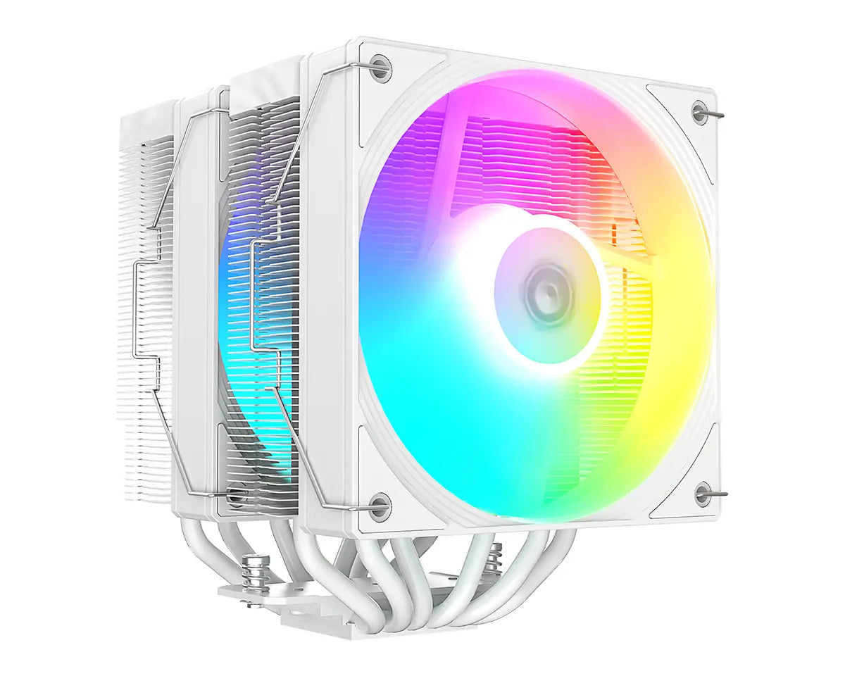 ID-Cooling Frozn A620 Pro SE ARGB Dual-Tower Air CPU Cooler - Snow Edition