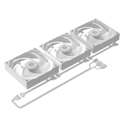 ID-COOLING FX360 LCD ARGB 360mm AIO Liquid CPU Cooler - White