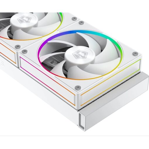 ID-COOLING SL360 CPU Liquid Cooler with LCD Display - White