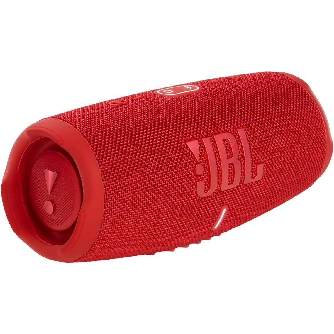 JBL Charge 5 - Portable Waterproof Bluetooth Speaker - Red - PakByte Computers  