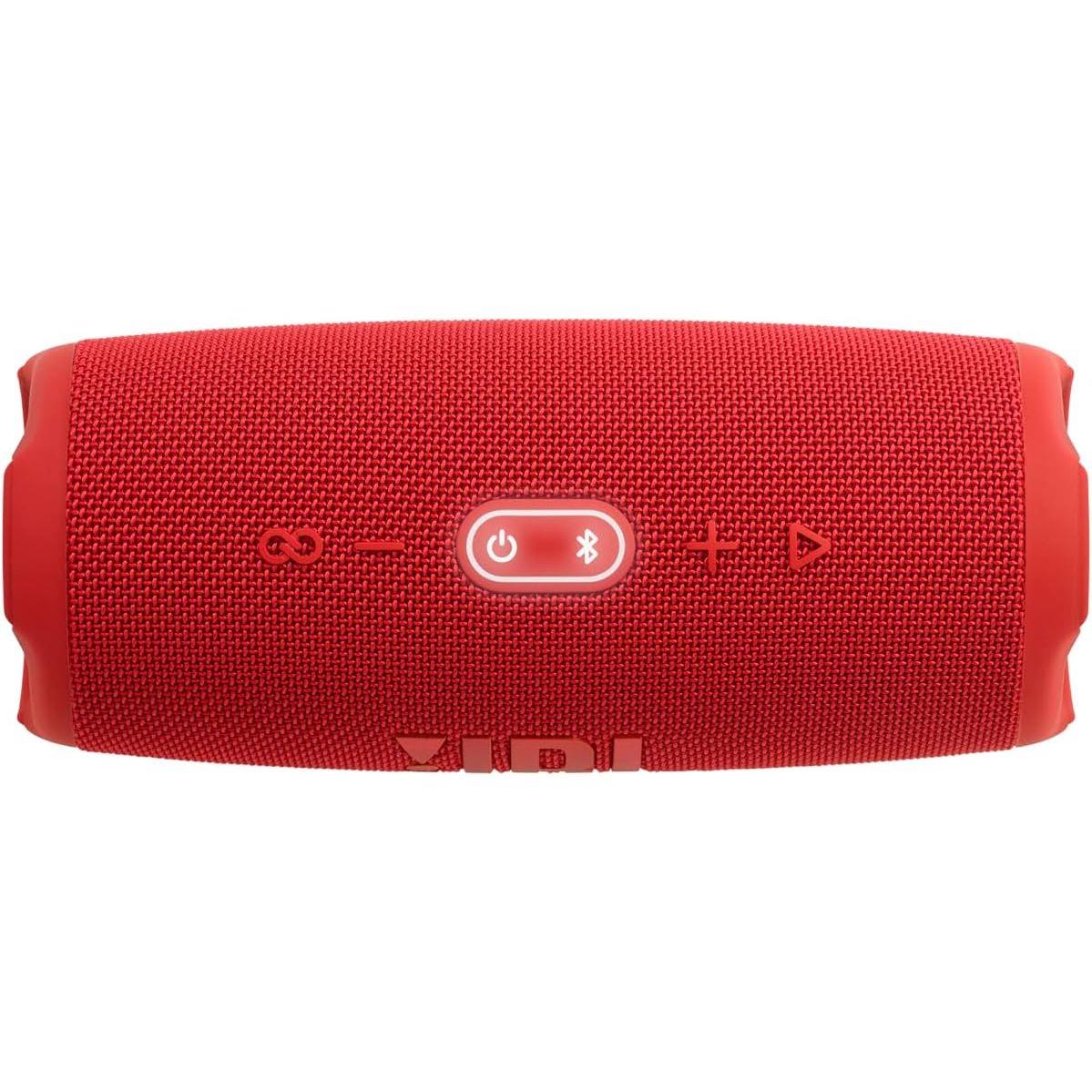 JBL Charge 5 - Portable Waterproof Bluetooth Speaker - Red - PakByte Computers  