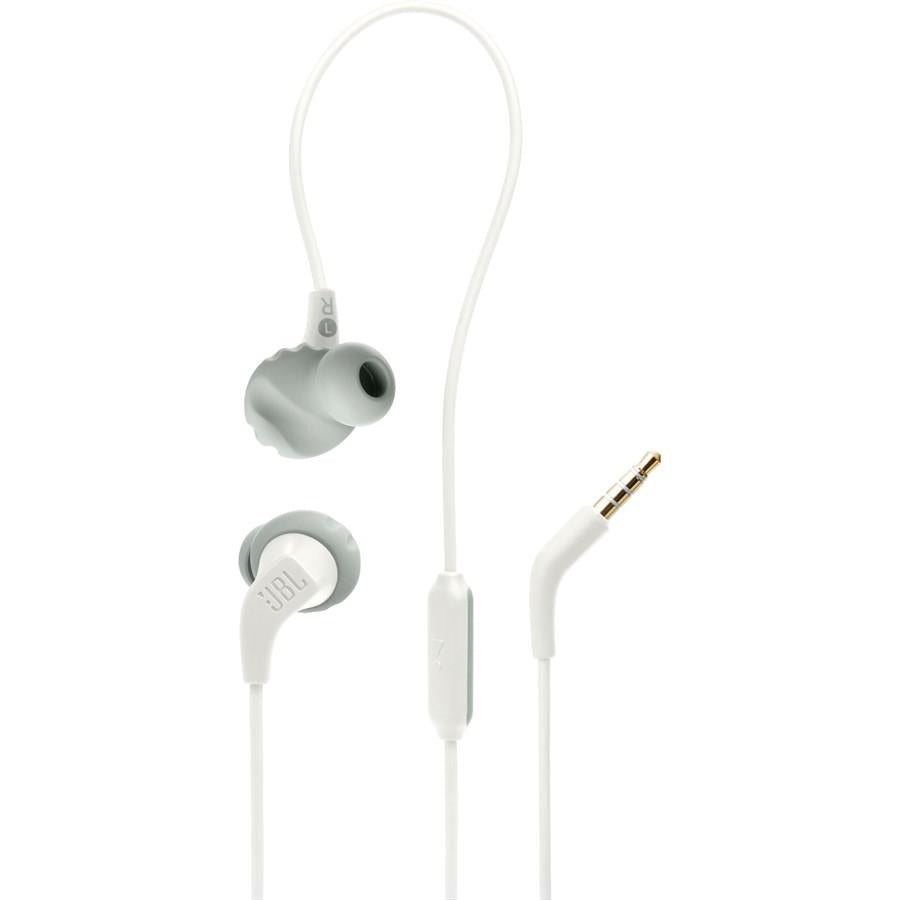 JBL Endurance Run 2 Wired In-Ear Headphones - White - PakByte Computers  