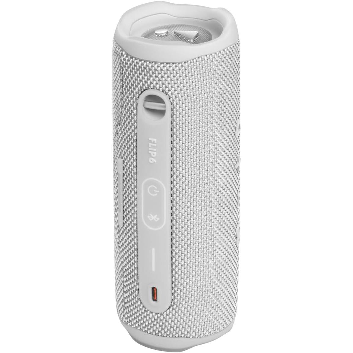 JBL Flip 6 - Portable Bluetooth Speaker - White - PakByte Computers  
