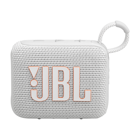 JBL Go 4 Portable Waterproof Speaker - White