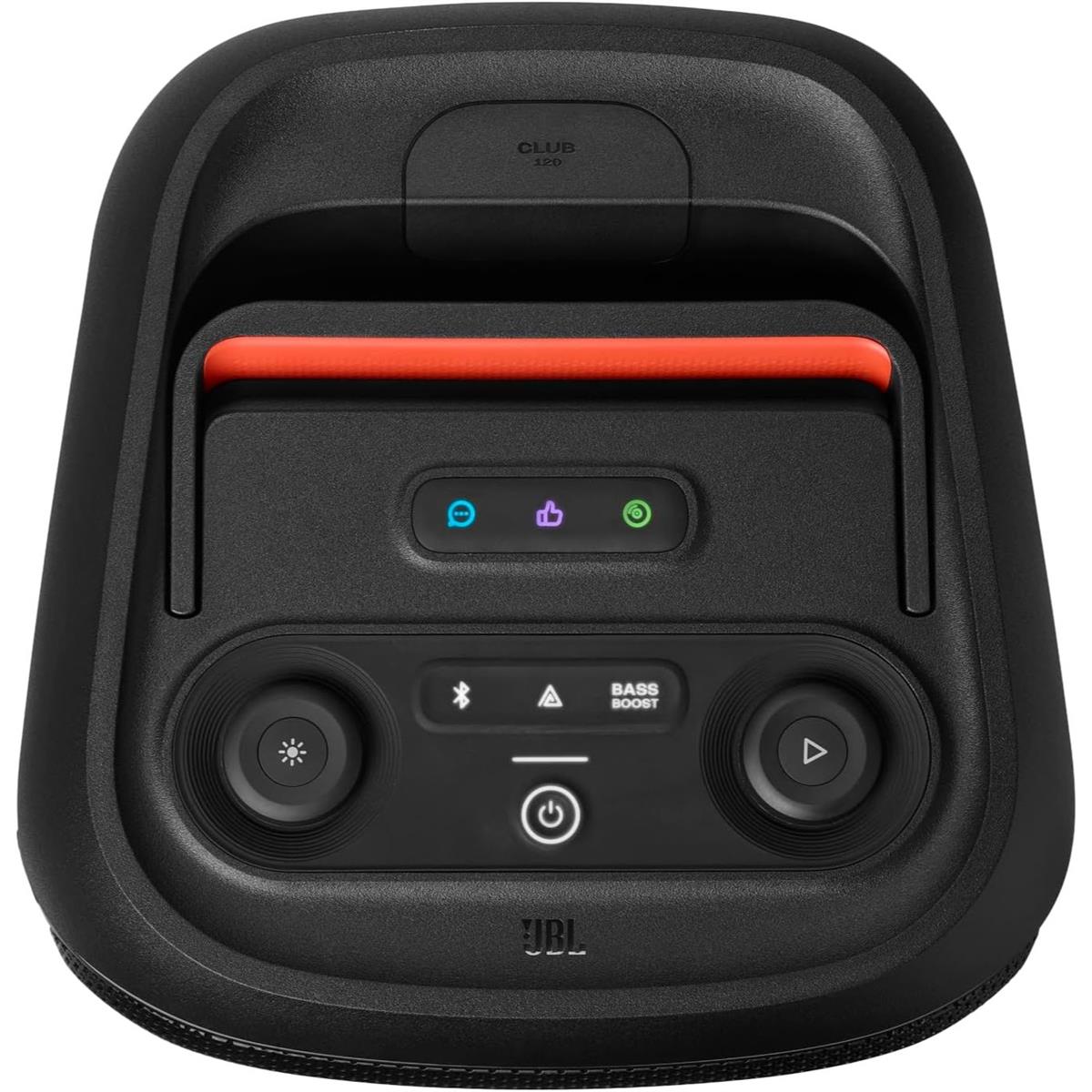 JBL PartyBox Club 120 - Portable Party Speaker with Foldable Handle - Black - PakByte Computers  