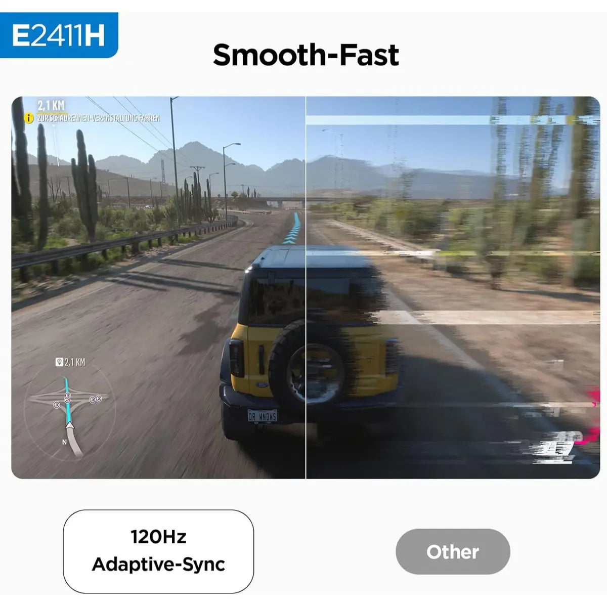 Koorui E2411H 24-inch IPS FHD 120Hz Gaming Monitor