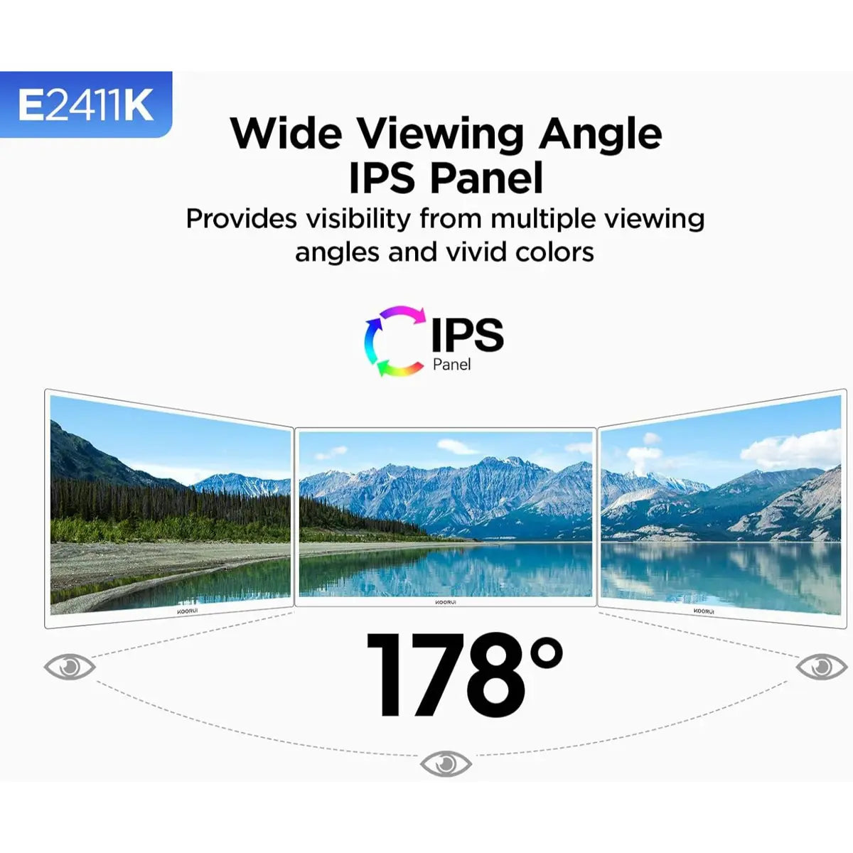 Koorui E2411K 24 Inch 144hz FHD IPS Gaming Monitor