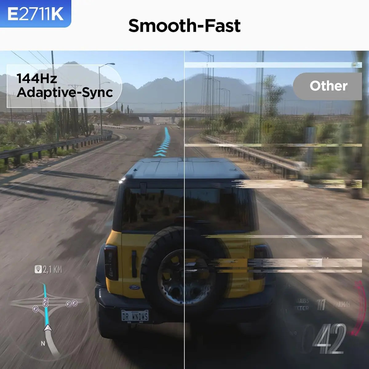 Koorui E2711K 27 Inch IPS FHD 1080P 144Hz Gaming Office Monitor