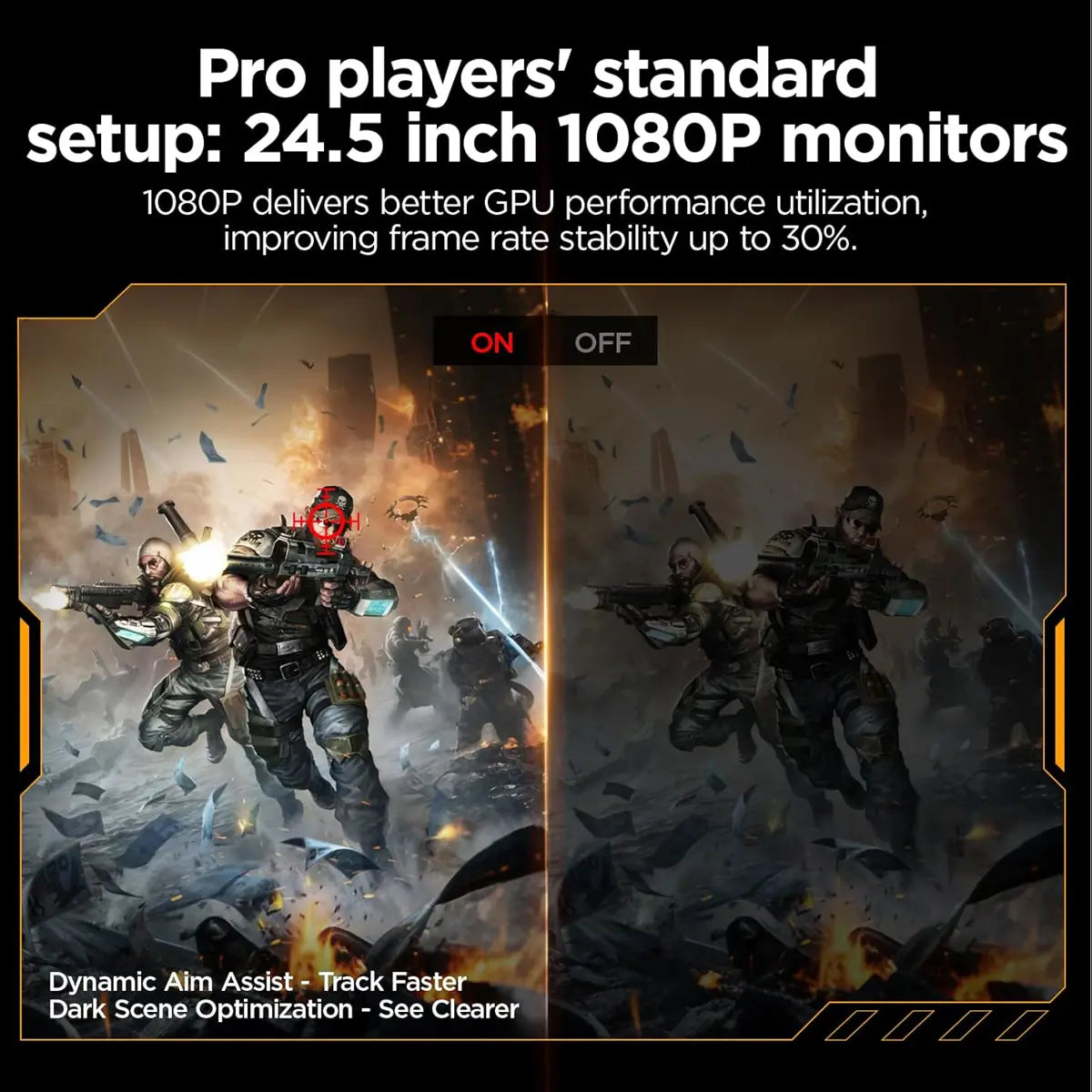 Koorui G2511E 24.5 Inch 320hz, 1ms, FHD, IPS, HDR400 Gaming Monitor