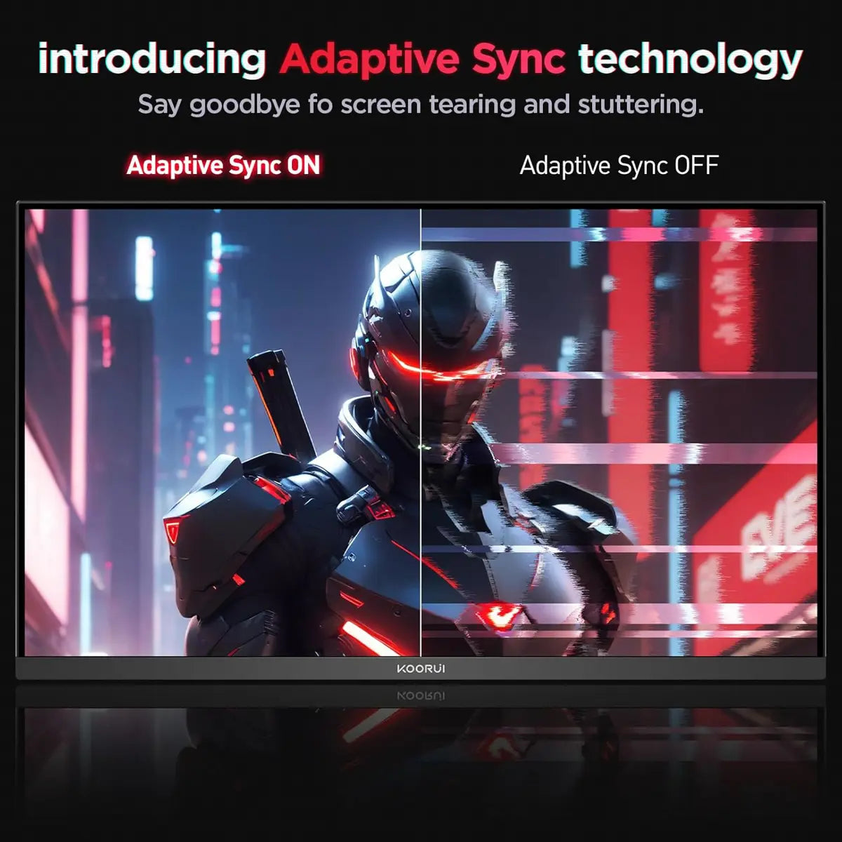 Koorui G2721E 27 Inch, 320hz, 1ms, Fast IPS, QHD 1440P Gaming Monitor