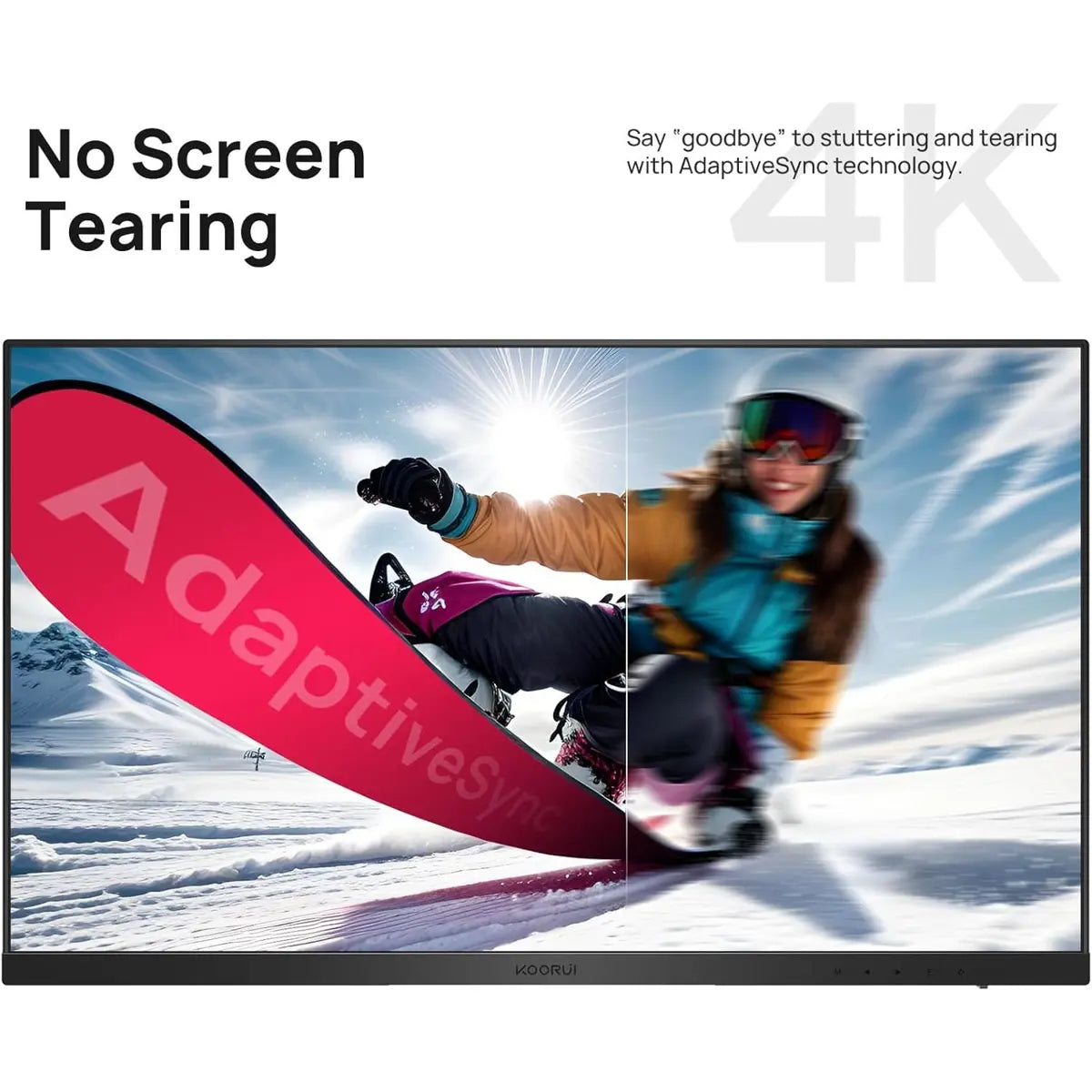 Koorui N07 27 Inch 4K IPS UHD (3840x2160) Monitor