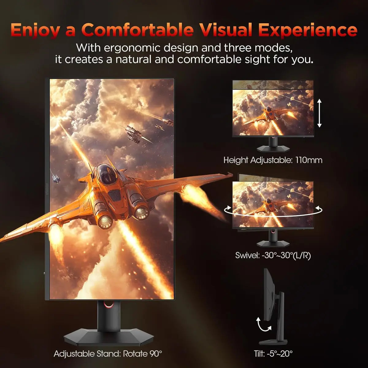 Koorui S2721PM 27", 1ms, HDR1000, 1440p, Mini-LED IPS, 200hz Gaming Monitor