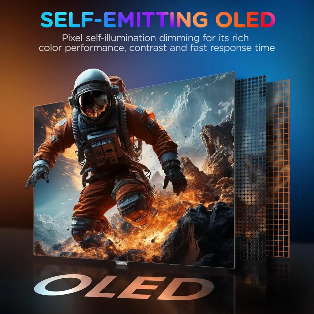 Koorui S2721XO 27 inch 240hz, 0.03ms, QHD, QD-OLED Gaming Monitor