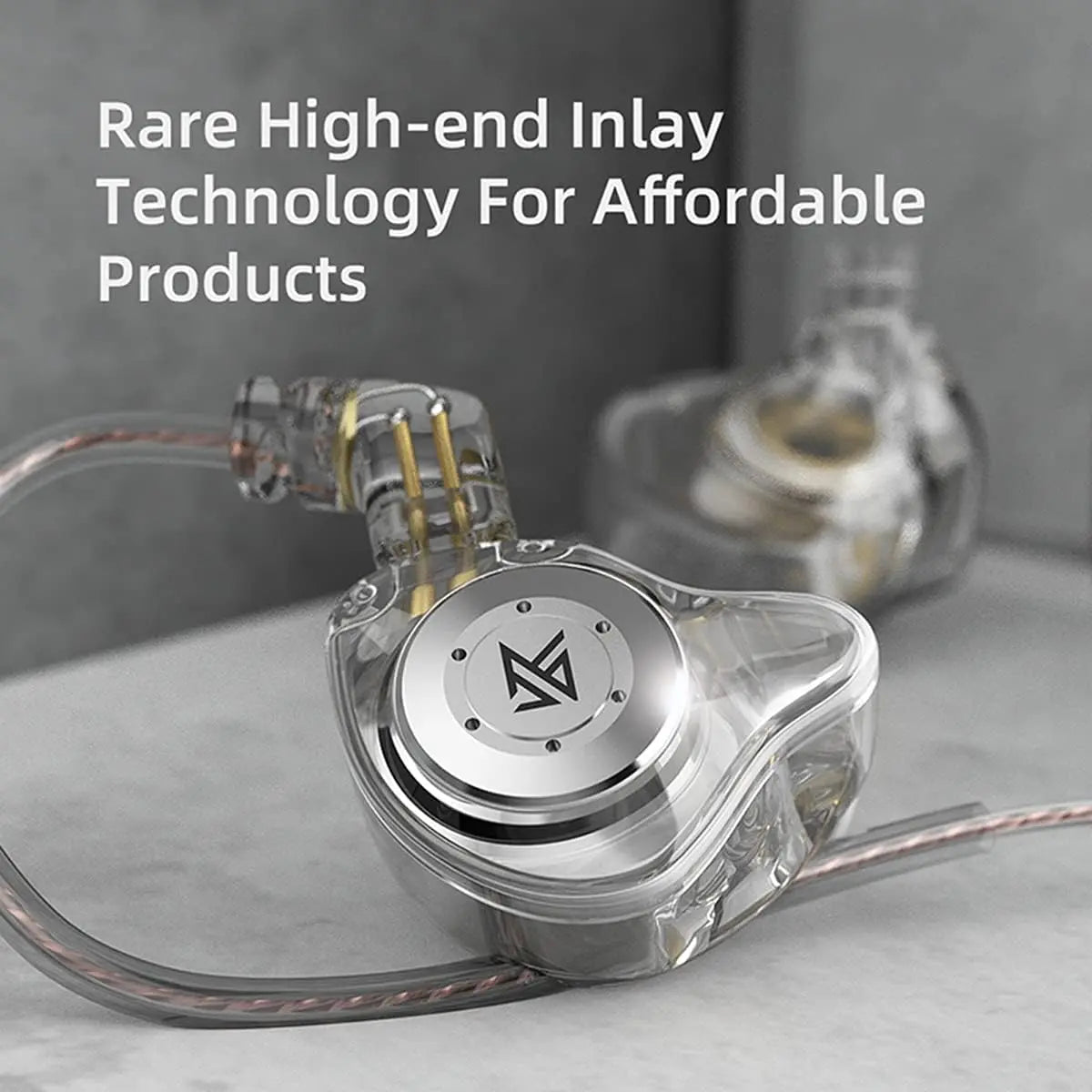 KZ EDX PRO Gaming Wired IEM Earphones - Black