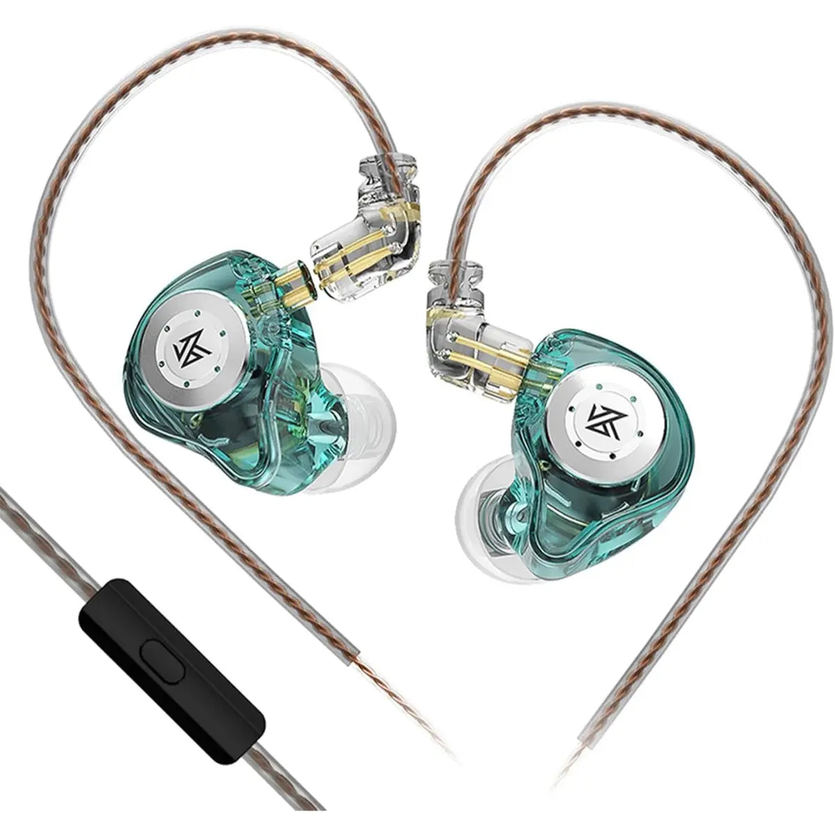 KZ EDX PRO Gaming Wired IEM Earphones - Green