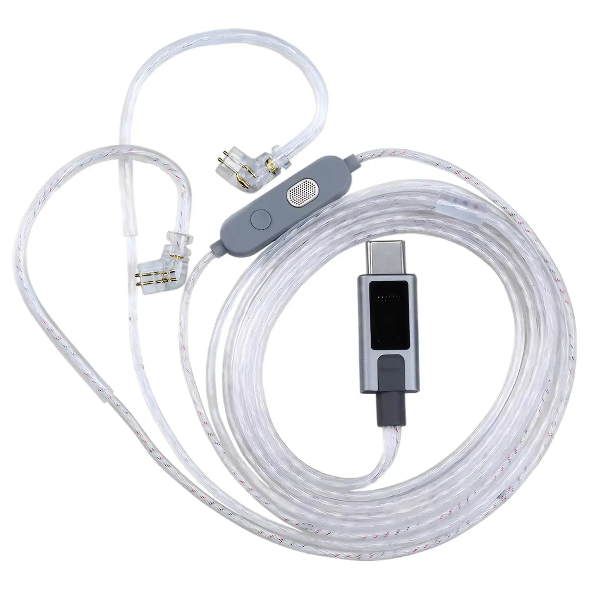 KZ M2 Dual Mic Silver-Plated Type-C Earphone