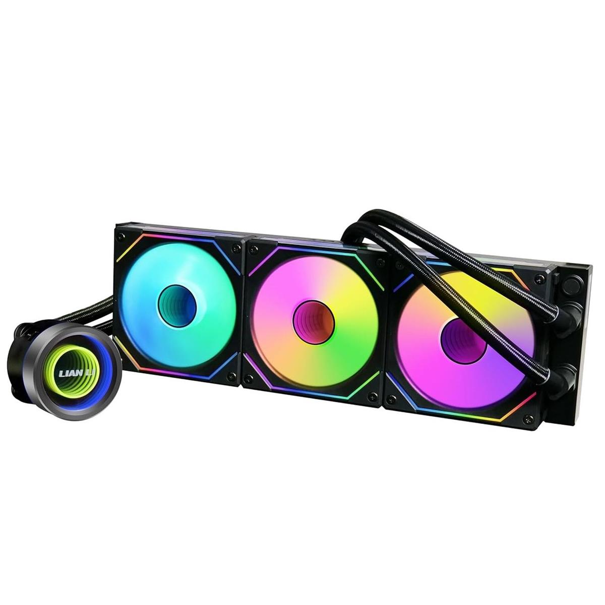 Lian Li Galahad II trinity 360mm rgb SL Infinity Fans - Black