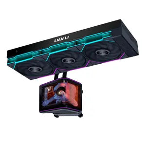 Lian Li Hydroshift II OLED Curved 360TL Liquid CPU Cooler - Black