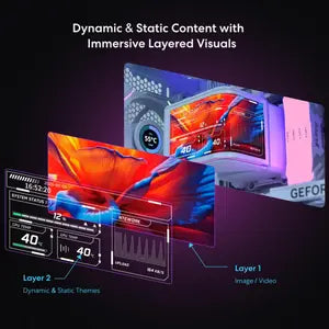 Lian Li Hydroshift II OLED Curved 360TL Liquid CPU Cooler - Black