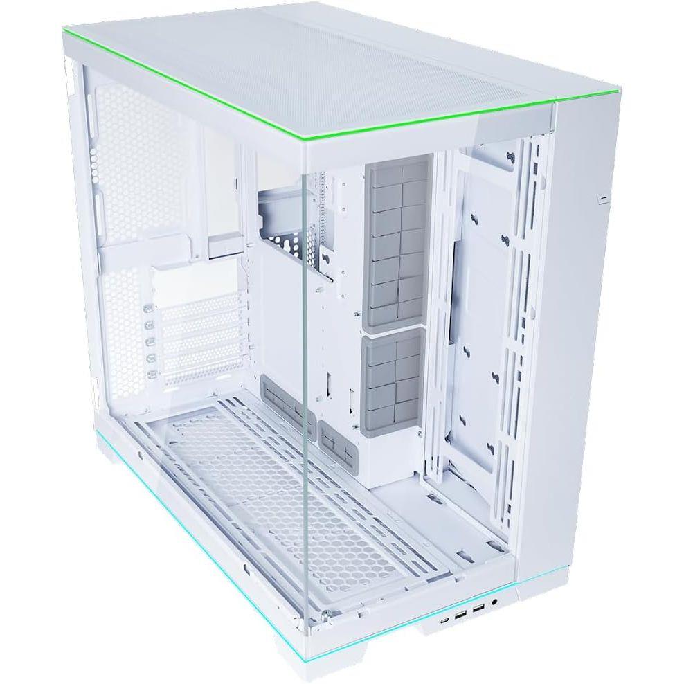 Lian Li O11D EVO RGB Mid-Tower E-ATX Gaming Case - White